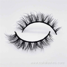 soft 12mm mink lashes handmade 3d mink eyelashes